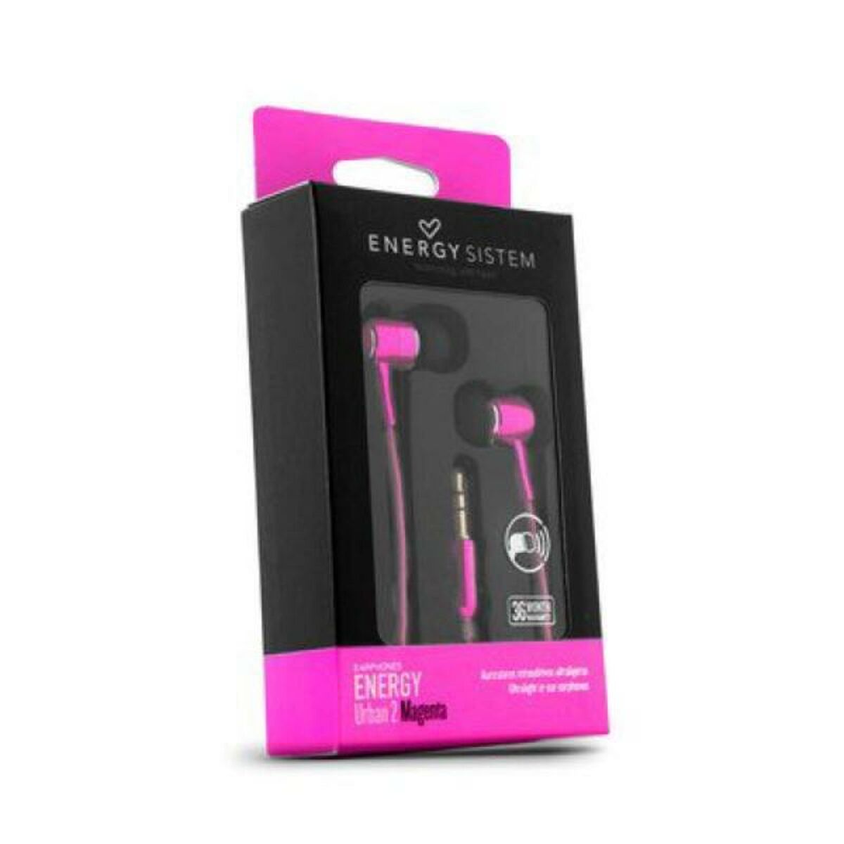 Headphones Energy Sistem Urban 2 423149 Magenta