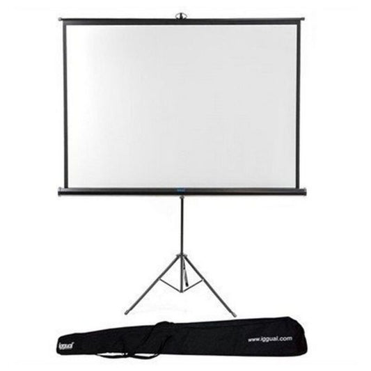 Wall screen with Tripod + Bag iggual PSITS180 180 x 180 cm