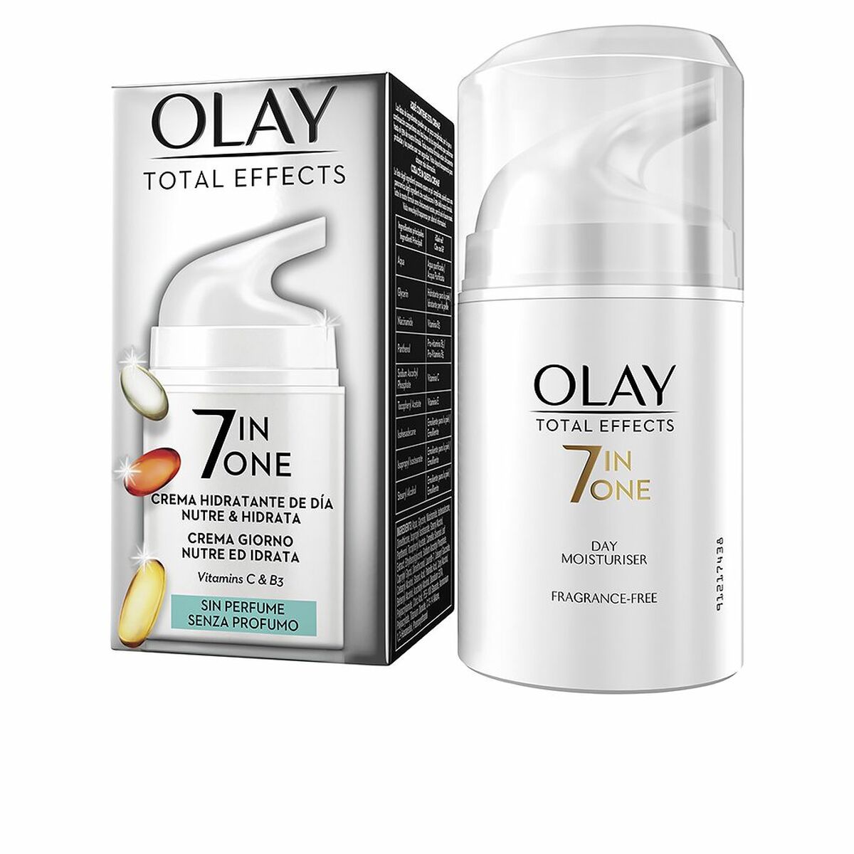 Anti-Ageing Hydrating Cream Olay Total Effects 7-in-1 (50 ml)