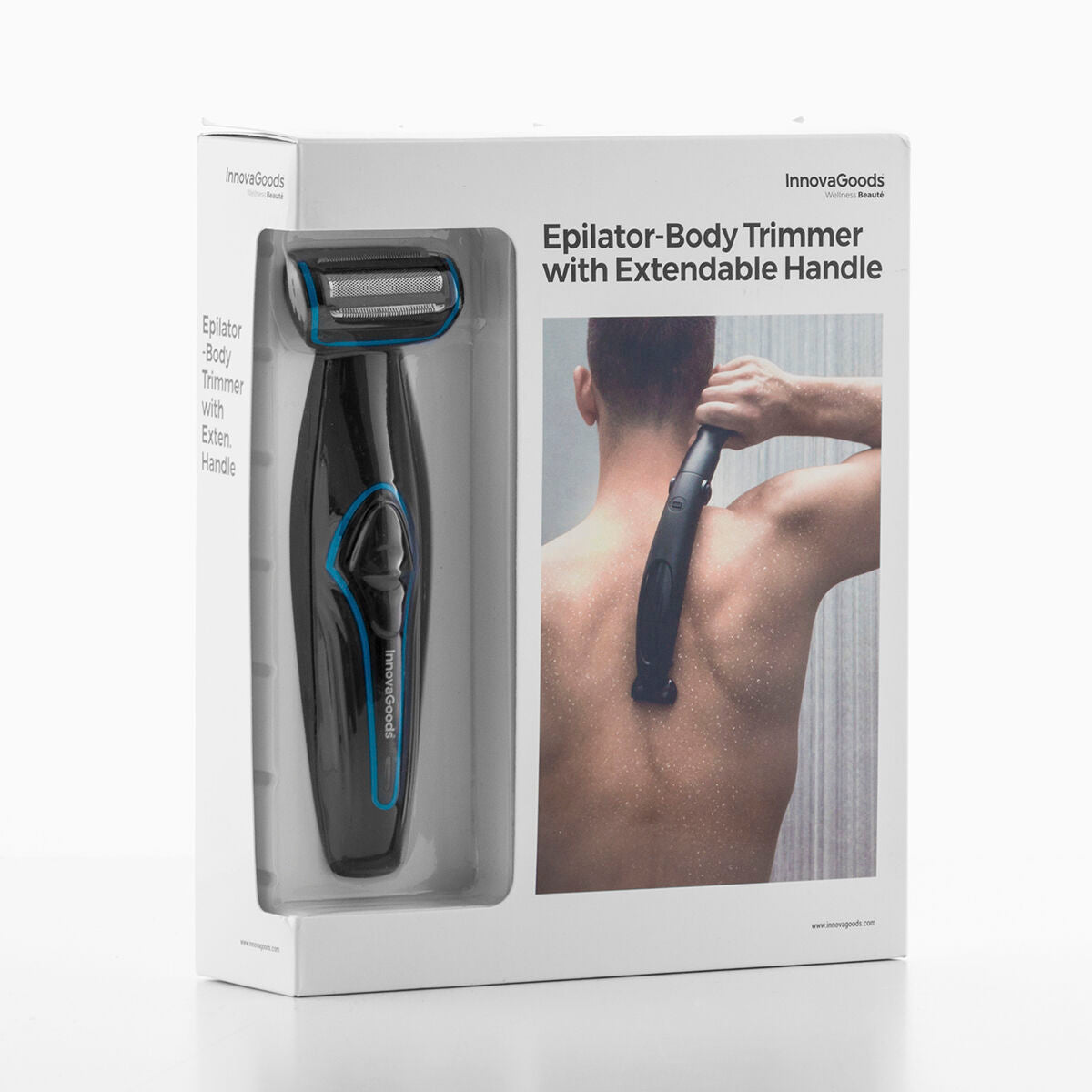 Epilator-Body Trimmer with Extendable Handle InnovaGoods