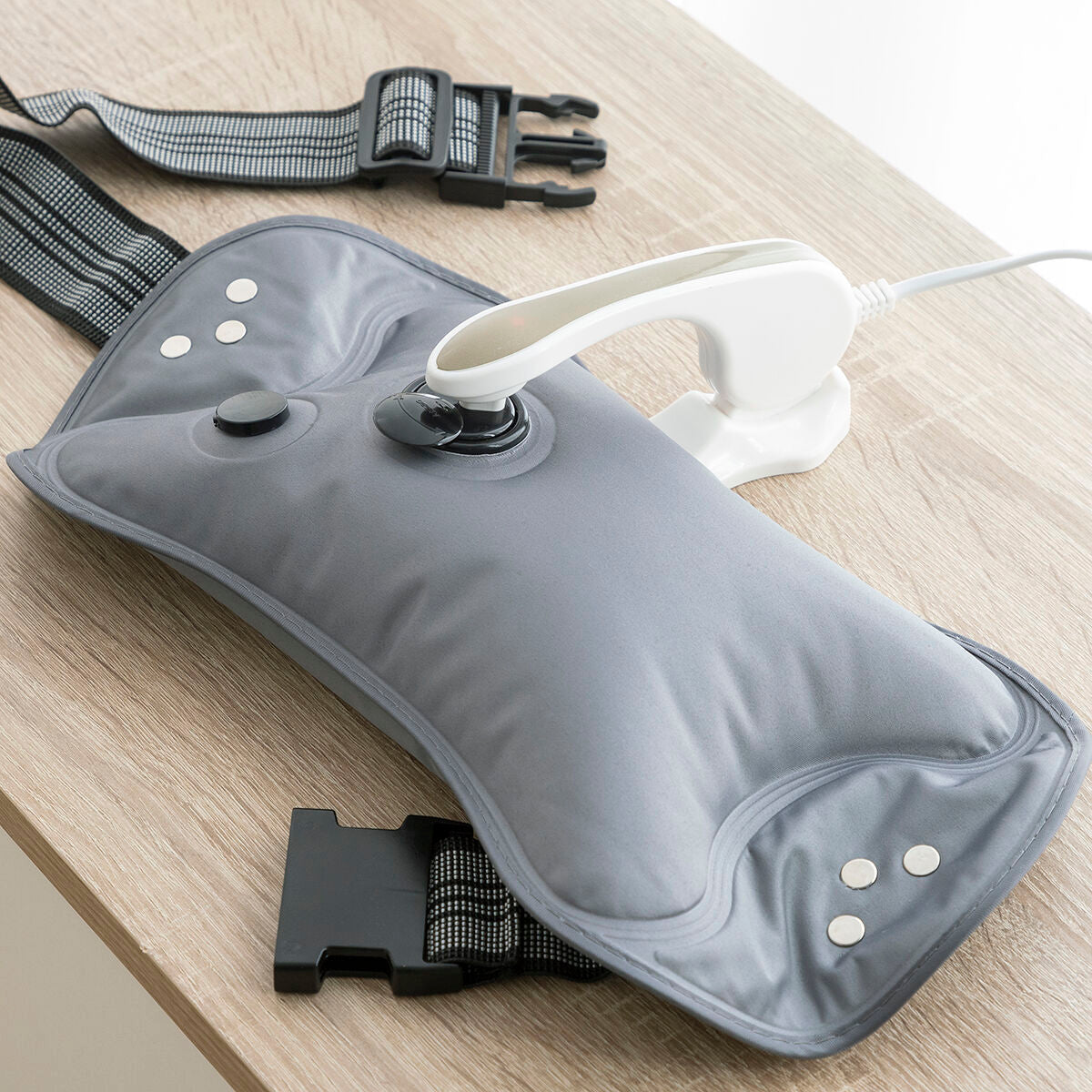 Adjustable refillable hot water bottle Hutter InnovaGoods 400W Grey