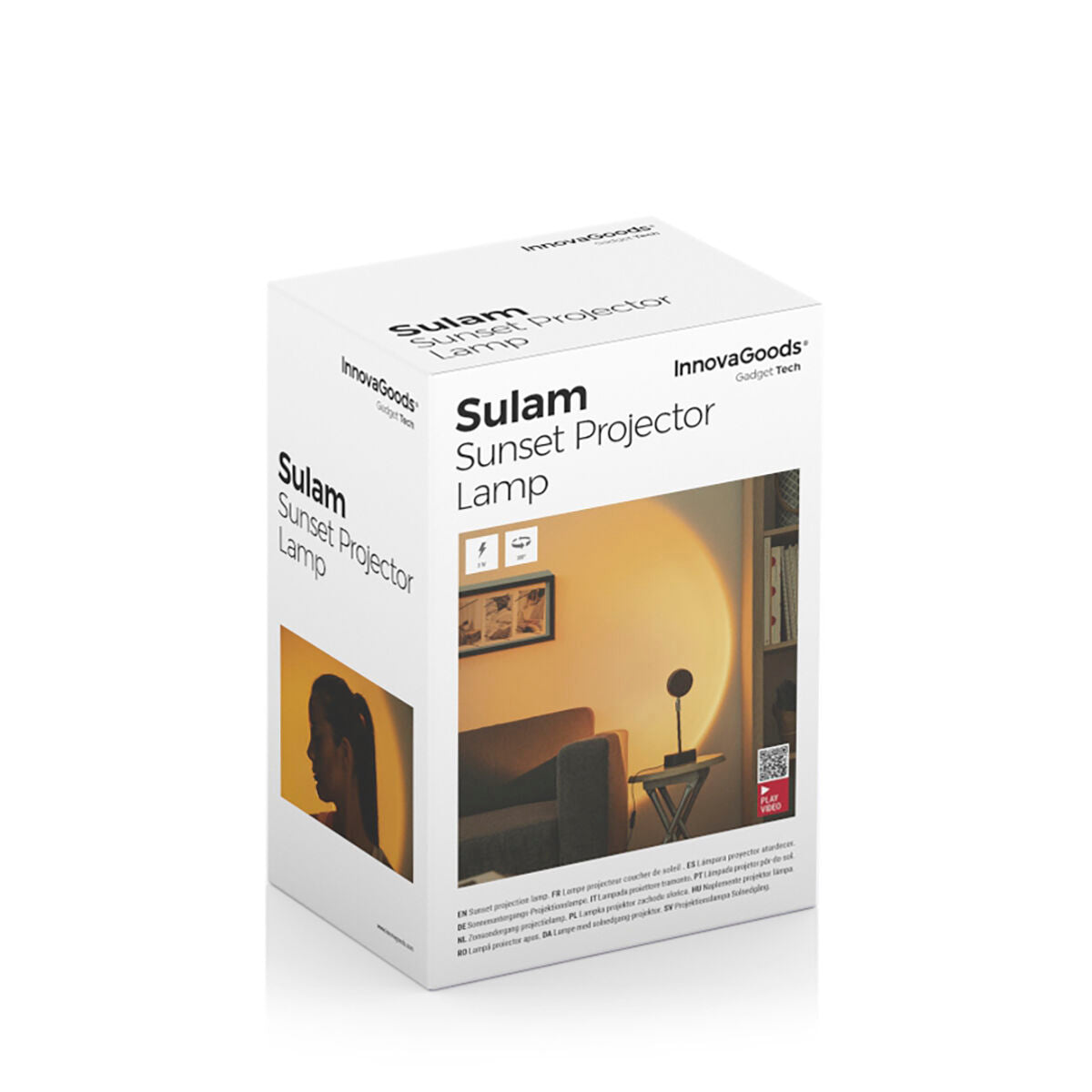 Sunset Projector Lamp Sulam InnovaGoods