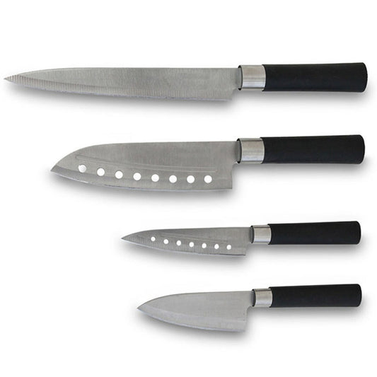 Knife Set Cecotec Santoku Stainless steel (4 pcs) (4 pcs)