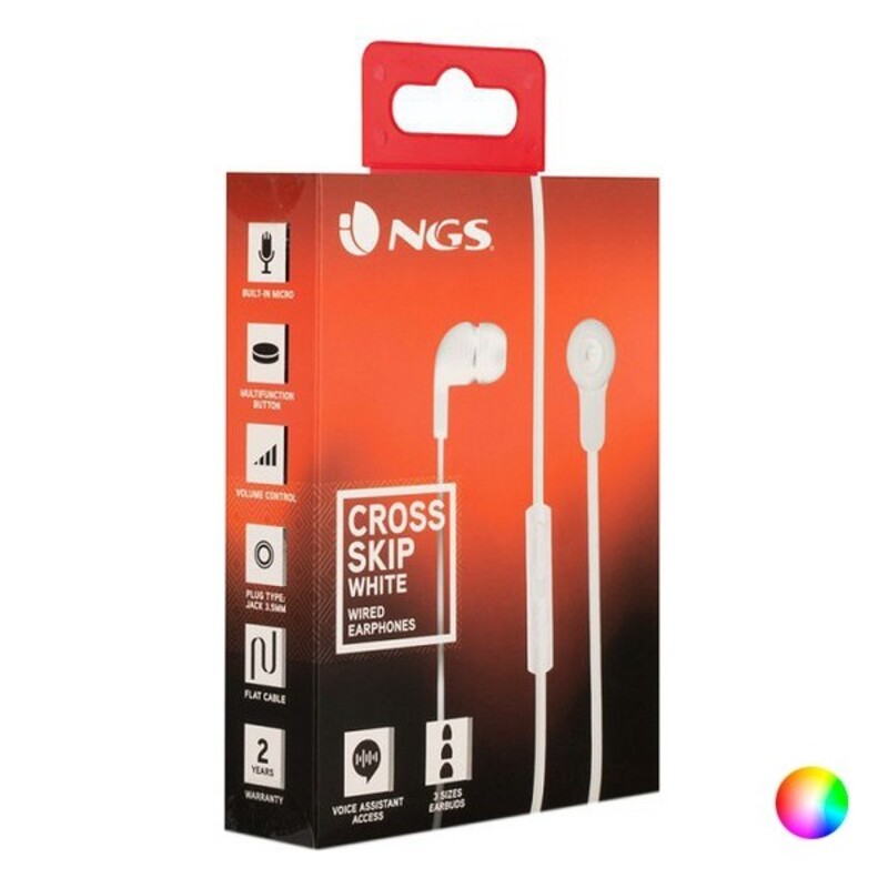 In ear headphones NGS Cross Kip (1,2 m)